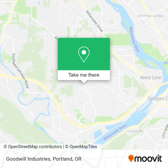 Goodwill Industries map