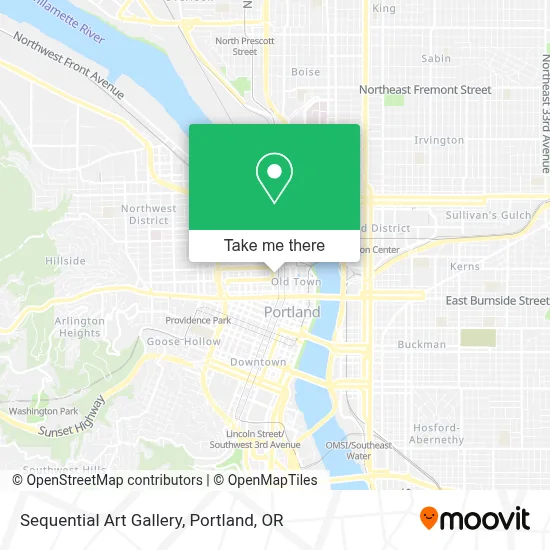 Sequential Art Gallery map