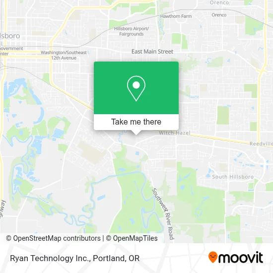 Ryan Technology Inc. map