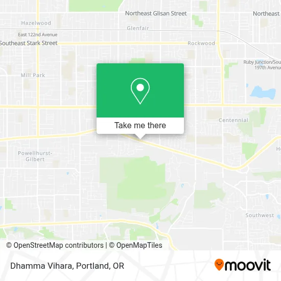 Dhamma Vihara map