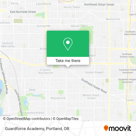 Guardforce Academy map