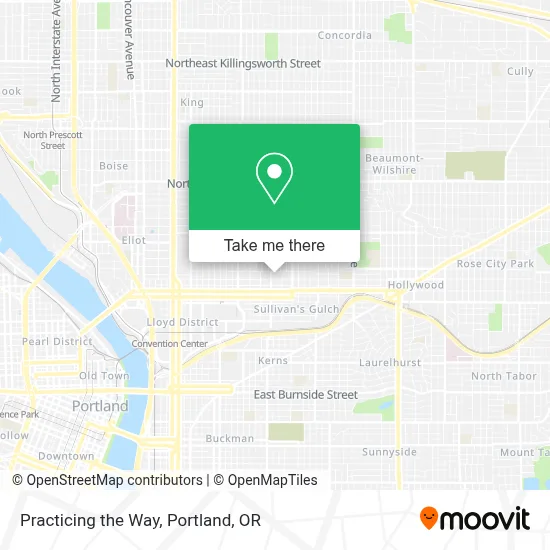 Practicing the Way map