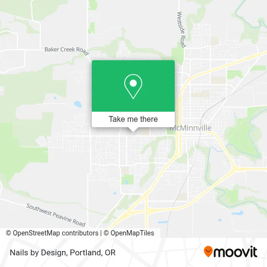 Nails by Design map