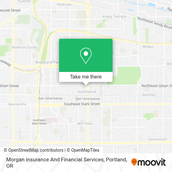 Morgan Insurance And Financial Services map