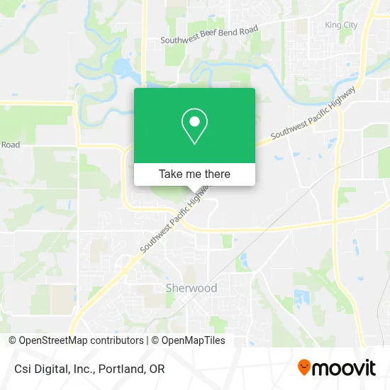 Csi Digital, Inc. map