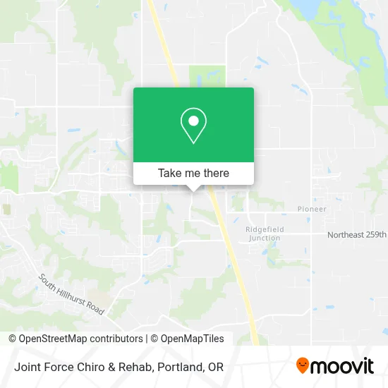 Joint Force Chiro & Rehab map