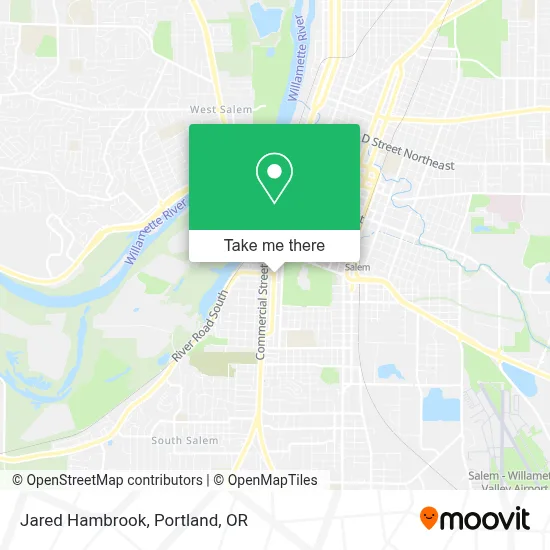 Jared Hambrook map