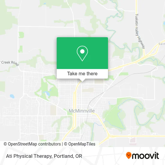 Ati Physical Therapy map