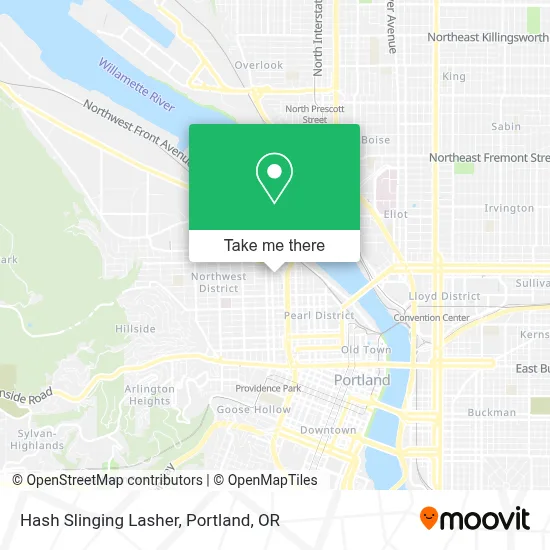 Hash Slinging Lasher map