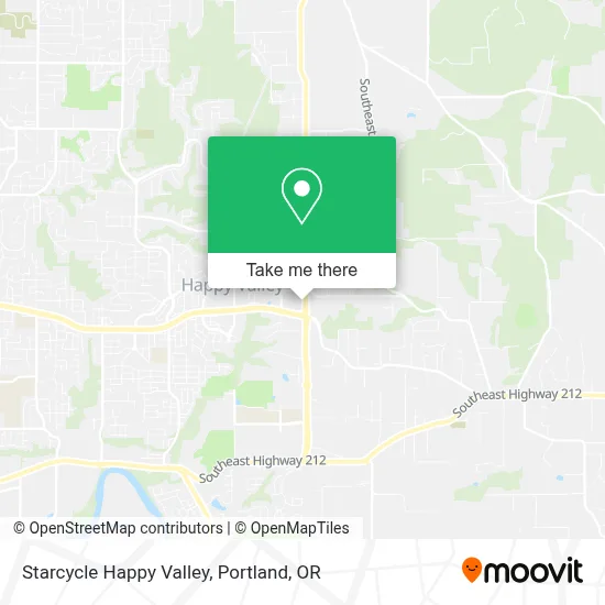 Starcycle Happy Valley map