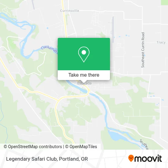 Legendary Safari Club map