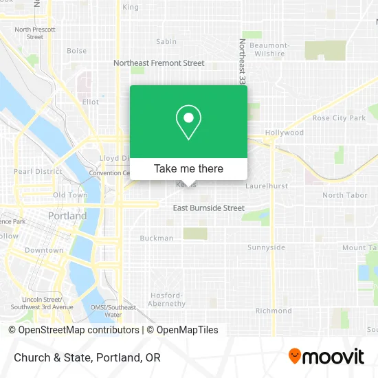 Church & State map