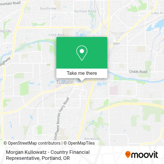 Morgan Kullowatz - Country Financial Representative map