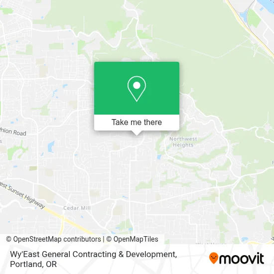 Wy'East General Contracting & Development map