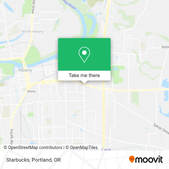 Starbucks map