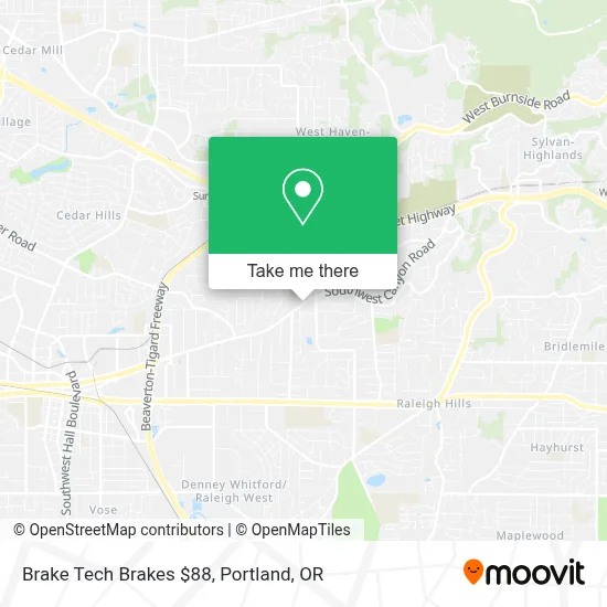 Brake Tech Brakes $88 map