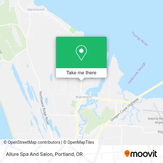 Allure Spa And Salon map