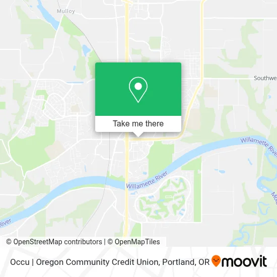 Occu | Oregon Community Credit Union map