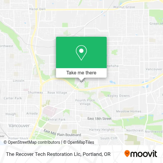The Recover Tech Restoration Llc map