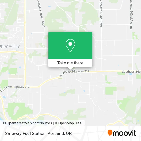 Safeway Fuel Station map