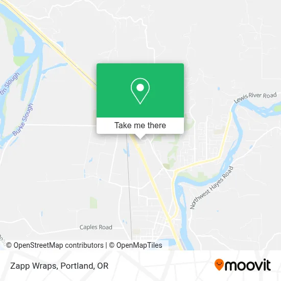 Zapp Wraps map