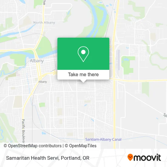 Samaritan Health Servi map