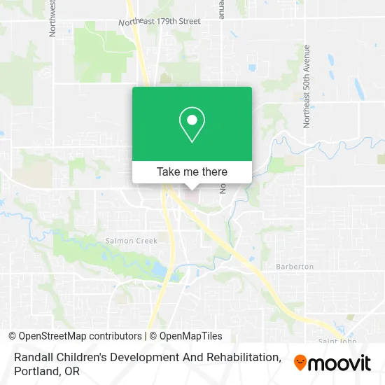 Randall Children's Development And Rehabilitation map