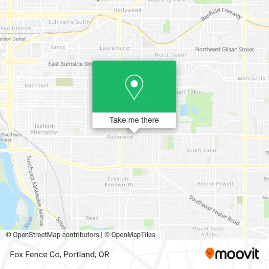 Fox Fence Co map