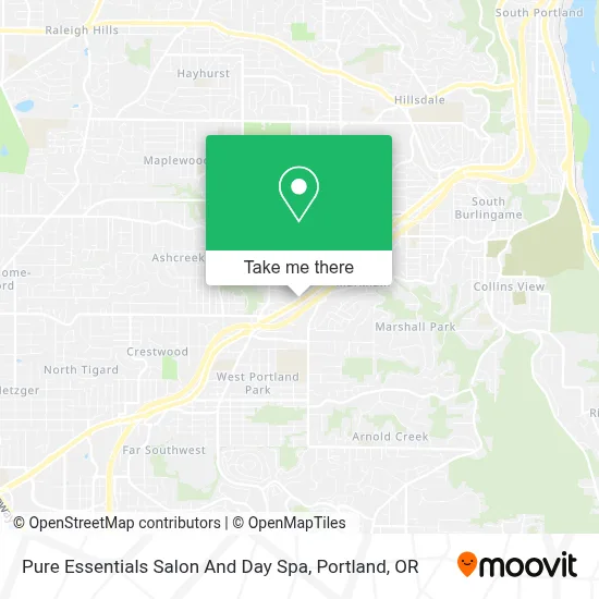 Pure Essentials Salon And Day Spa map