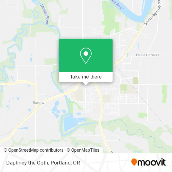 Daphney the Goth map