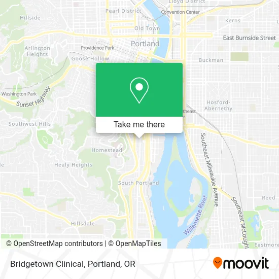 Bridgetown Clinical map