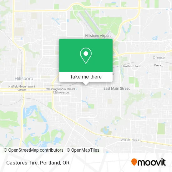 Castores Tire map