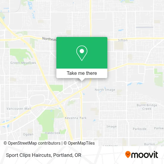 Sport Clips Haircuts map