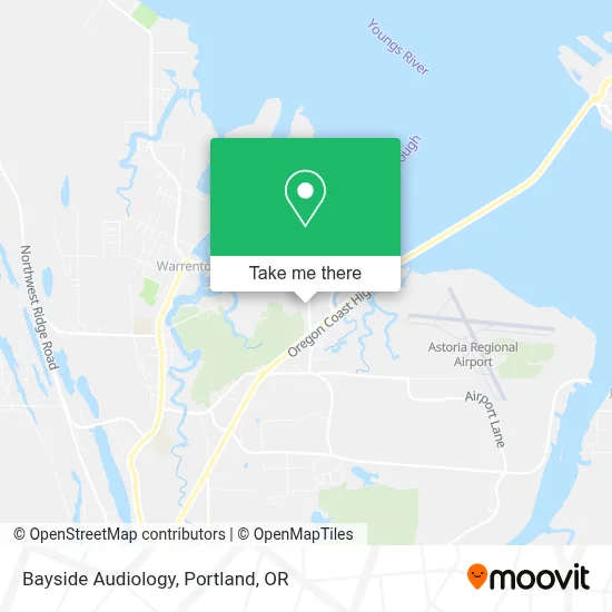 Bayside Audiology map