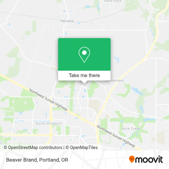 Beaver Brand map