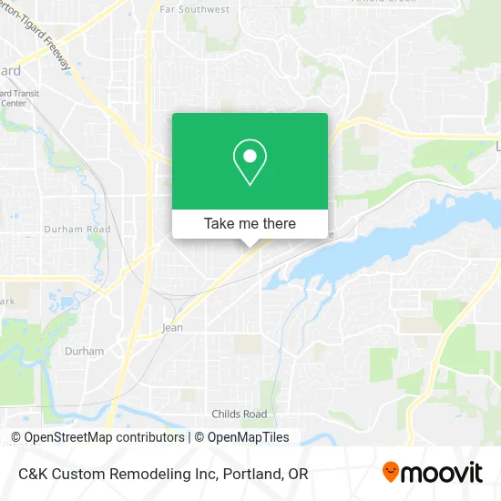 C&K Custom Remodeling Inc map