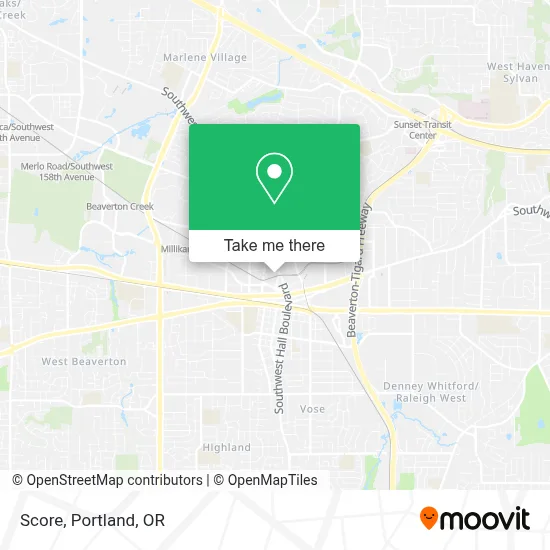 Score map