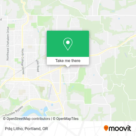 Pdq Litho map