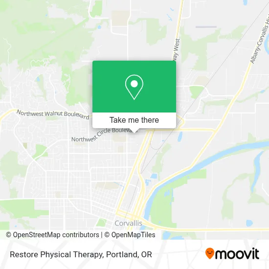 Restore Physical Therapy map