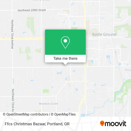 Ffcs Christmas Bazaar map