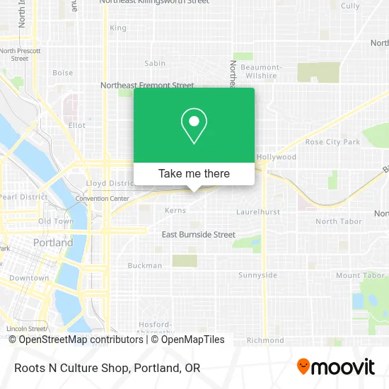 Roots N Culture Shop map