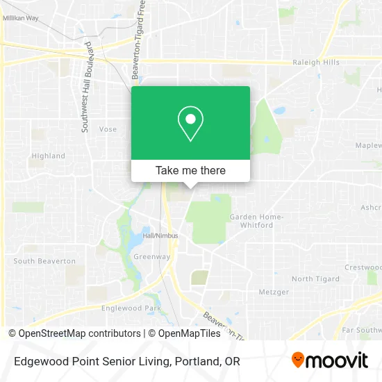 Edgewood Point Senior Living map
