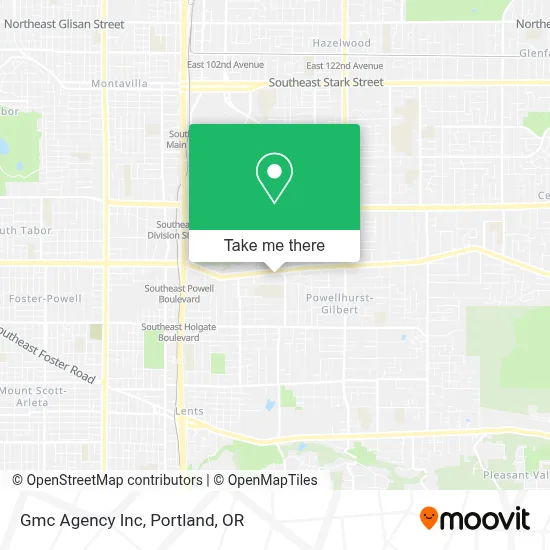 Gmc Agency Inc map