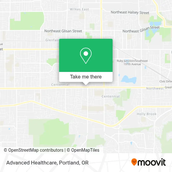 Advanced Healthcare map
