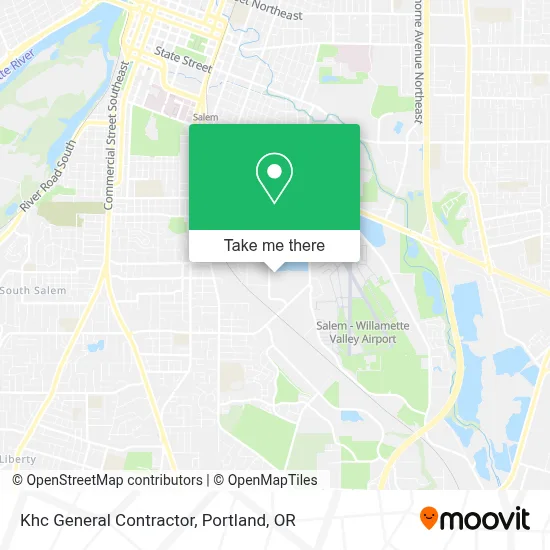 Khc General Contractor map