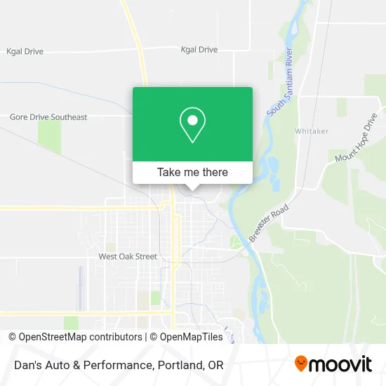 Dan's Auto & Performance map