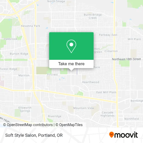 Soft Style Salon map