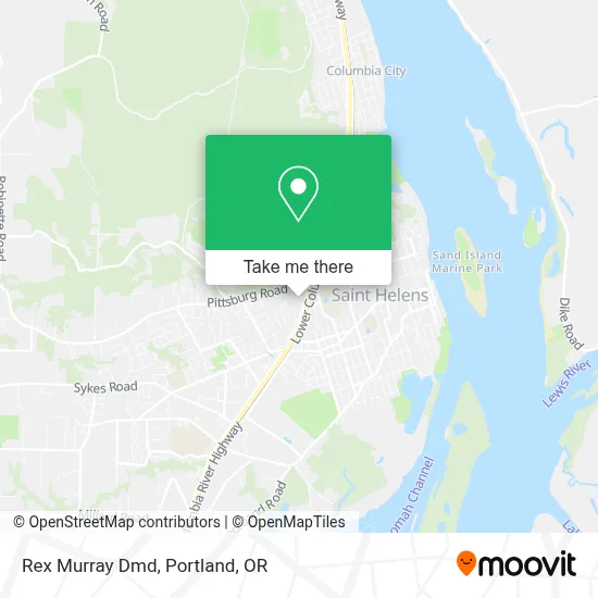 Rex Murray Dmd map