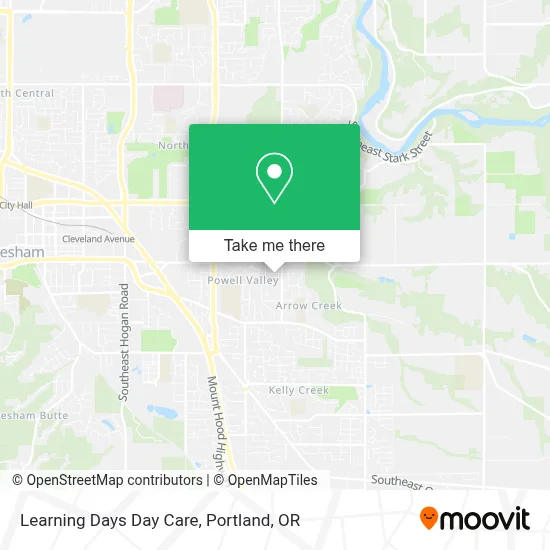 Learning Days Day Care map