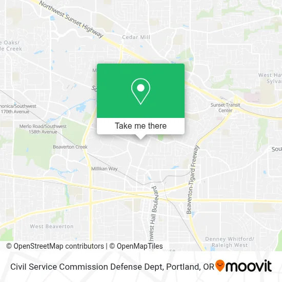Civil Service Commission Defense Dept map